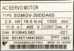 Yaskawa SGMGV-30DDA6S